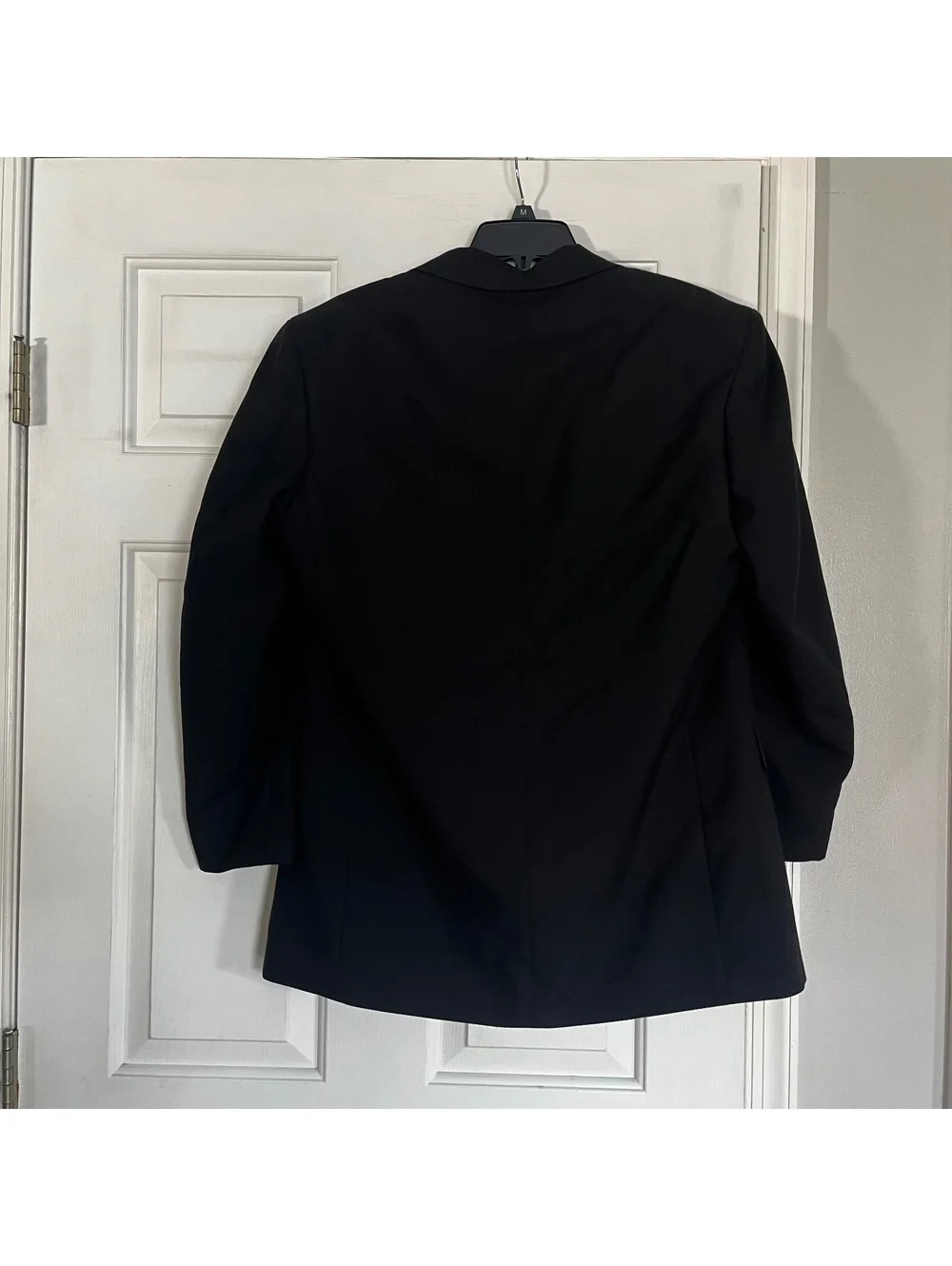 Oscar de la Renta Black Blazer with Gold Buttons